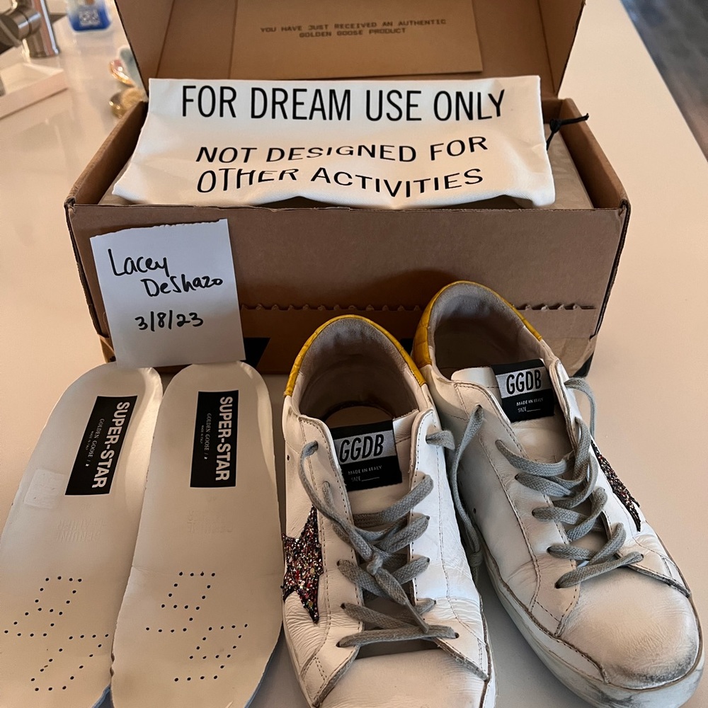 Golden Goose Superstars Size 40